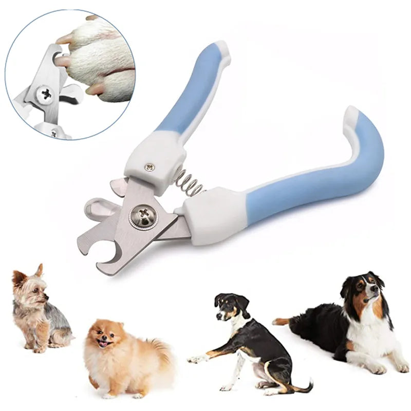 Stainless Steel Dog Nail Clippers for Efficient Pet Grooming